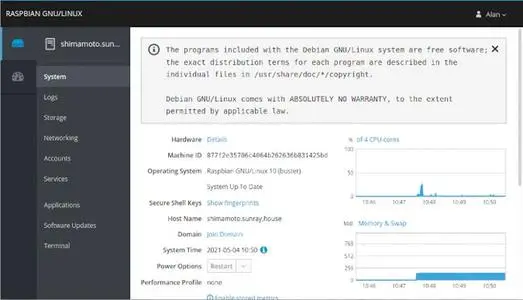 CentOS 7.6中安装使用Cockpit服务器管理软件-淇云博客-专注于IT技术分享