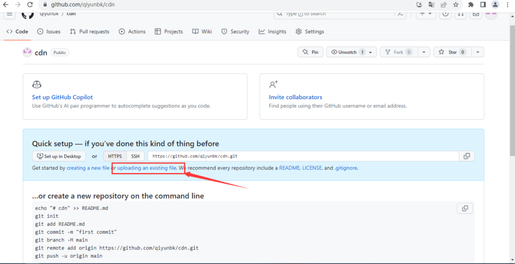 图片[3]-用 jsDeliver+GitHub 创建个人CDN加速[免费教程]-淇云博客-专注于IT技术分享